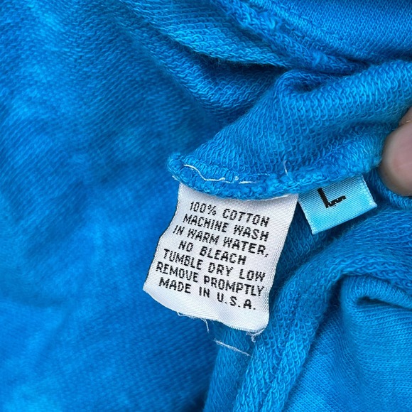 Chill by Will Crop Hi-Lo Tie Dye Sweatshirt Large - Picture 5 of 6